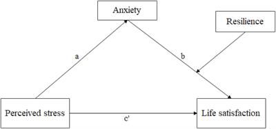 Perceived stress and life satisfaction among elderly migrants in China: A moderated mediation model